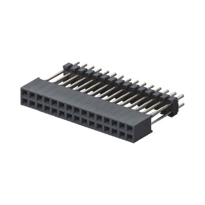 2.0mm Pitch Dual Row 180 Grad Board To Board Steckverbinder weiblicher Pin Header Steckverbinder