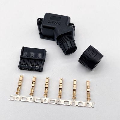 Vergoldete Servomotor-Steckdose 4 Pin 5 Pin Phosphor-Bronz-Kontaktmaterial