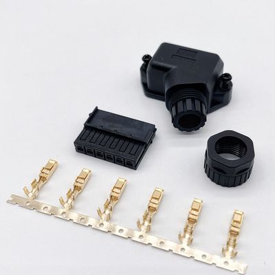 Vergoldete Servomotor-Steckdose 4 Pin 5 Pin Phosphor-Bronz-Kontaktmaterial