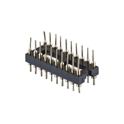 Verarbeitete Round-Pin-Header-SMT-PCB-Typ H3.0mm 6 Pin - 64 Pin IC-Socket