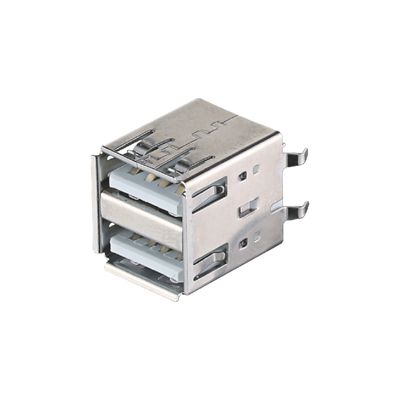 USB 2.0 / 3.0 Jack Typ A Männlicher Stecker-Anschluss Messing / Phosphor Bronze Kontaktmaterial