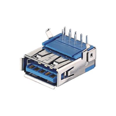 USB 2.0 / 3.0 Jack Typ A Männlicher Stecker-Anschluss Messing / Phosphor Bronze Kontaktmaterial