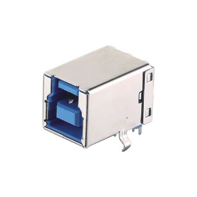 USB 2.0 / 3.0 Jack Typ A Männlicher Stecker-Anschluss Messing / Phosphor Bronze Kontaktmaterial