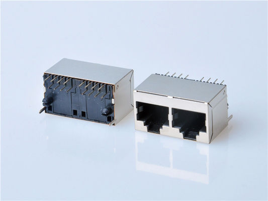 8p8c RJ45 Ethernet-Anschluss 1x1 Ports Weibliche RJ45-Stecker ohne Magnet