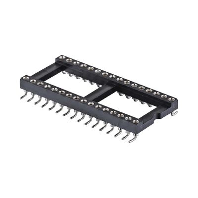Maschinell verarbeitete weibliche Kopf 2,54 mm H7,0 mm Länge 10,0 mm Gerade 1-40-Pin-PCB-Anschluss
