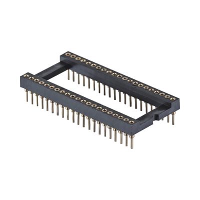 Maschinell verarbeitete weibliche Kopf 2,54 mm H7,0 mm Länge 10,0 mm Gerade 1-40-Pin-PCB-Anschluss