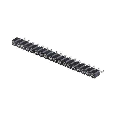 2.54mm Bearbeitungspinnkopf Rechtswinkel SMT SMD PCB Einzeilenkopfverbindung
