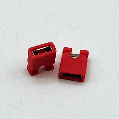 3A-5A 2.54mm Pitch Mini Jumper Höhe 6.0mm Rot Blau Gelb Schwarz mit offenem Deckel