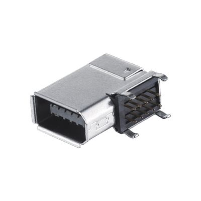 IEEE1394 10 Pin weiblicher Stecker Server-E/A-Stecker SM-10P Löttyp