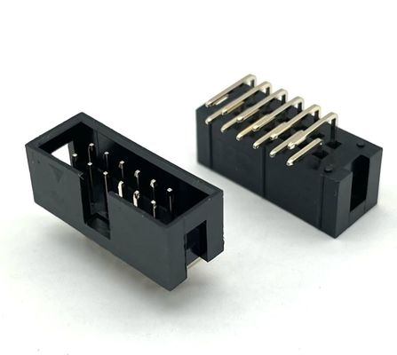 Rechtswinkel-Box-Header-Anschluss DIP-PCB DC3 12 Pins-Header 2,54 mm Abstand