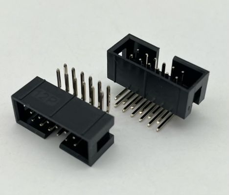 Rechtswinkel-Box-Header-Anschluss DIP-PCB DC3 12 Pins-Header 2,54 mm Abstand