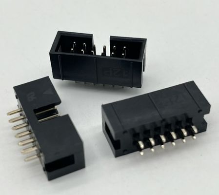 2.54mm Gerade Box Kopfhörer Anschluss 12 Pin IDC Box Kopfhörer 2x6p