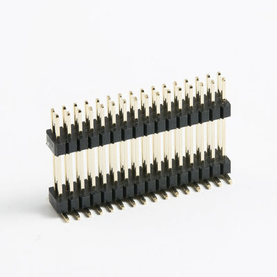 2 - 80-Pin-Board-to-Board-Anschluss SMT-PCB-Doppel-Kunststoff-Mann-Kopfanschluss 2,54 mm