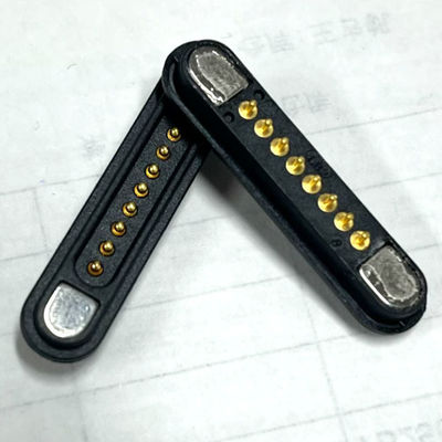 8pin Magnetische Verbindung Männlich weiblich Pogo Pin Verbindung für PCB-Board