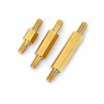 Männliche Messing-Spacer-Studs mit metrischem Gewinde