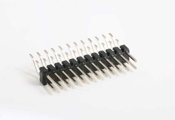 Zwei-Reihe-Board-zu-Board-Anschluss 2,54 mm Abstand 2 Pins 20 Pins 80 Pins Gerade PCB