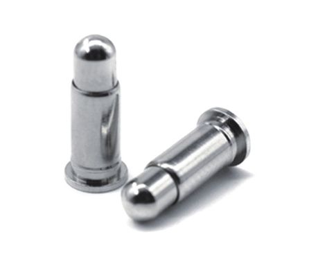 2.54mm Pitch Pogo Pin Connector Spring 8pin H1.5mm SMT Typ vergoldeter Messinganschluss