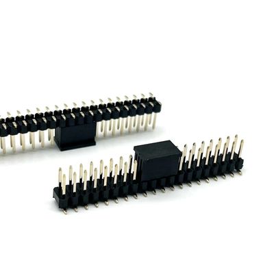 2.54mm Pitch Pin Header Connector 2 Pin - 80 Pin DIP SMT PCB Männlicher Header Connector