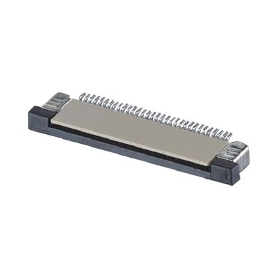 4 - 60 Pin FPC-Kabelanschluss 0,5 / 1,0 mm Tonhöhe SMT ZIF DIP Typ Ober-Unter PA9T Kunststoff