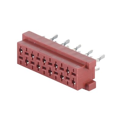Gerade IDC weiblicher Stecker Mikro-Match 4 6 8 10 20 Pin 1,27 mm Abstand