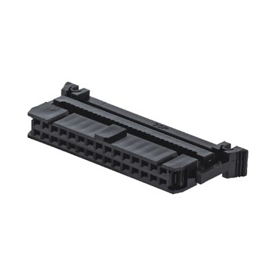 2.0mm Pitch IDC PCB-Anschluss 6 - 64 Pin Schwarz weibliche Steckdose Flachkabel FC Steckdose