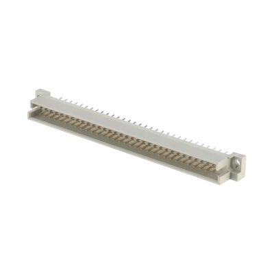 Gerade weibliche 2 Reihen DIN 41612 Steckverbinder 64 Pins vertikale Leiterplatte Nennstrom 3A