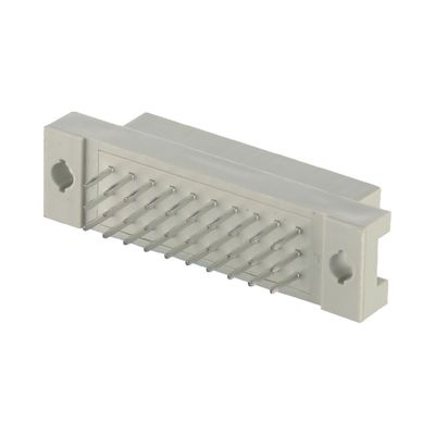 DIN 41612 30 Pins Rechter Winkel Männliche Pins Anschluss durch Loch 3 Reihen vertikale Leiterplatte