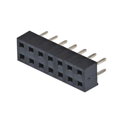 2.0mm H4.3 4.6mm Weiblicher Pin Kopfhörer Anschluss Rechtswinkel 90 Grad 2x2 2x40pin