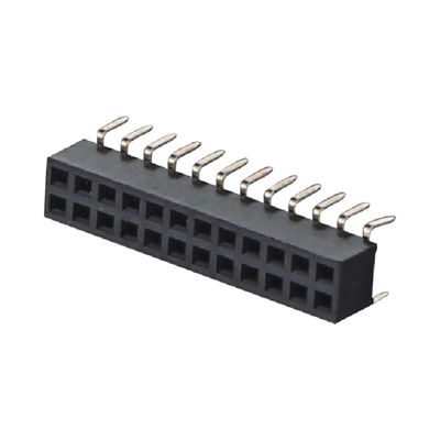 Einzelige Reihe SMT 40-Pin-Frauen Kopfhörer 2.0mm Schwung 4,3mm Höhe