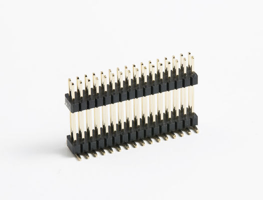 Vergoldete 2,0 mm Platten-zu-Platten-Kopfverbindung 3 - 120-Pin-PCB-Männliche-Pin-Verbindung