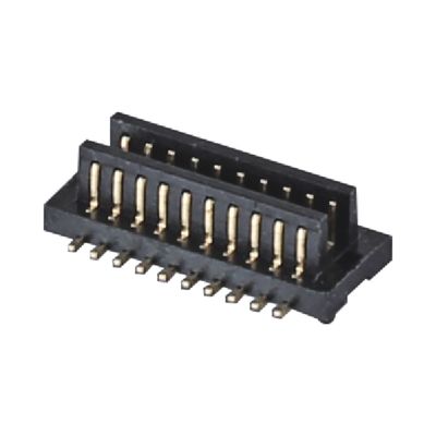 0.8mm Pitch BTB Steckverbinder 10 - 100 Pin Hochgeschwindigkeits-Mannsteckverbinder Phosphor Bronze