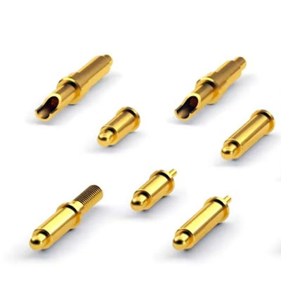 Custom Pogo Pin Side Sticker SMT Typ Gold beschichtet für 2,00 mm Pogo Pin Steckverbinder