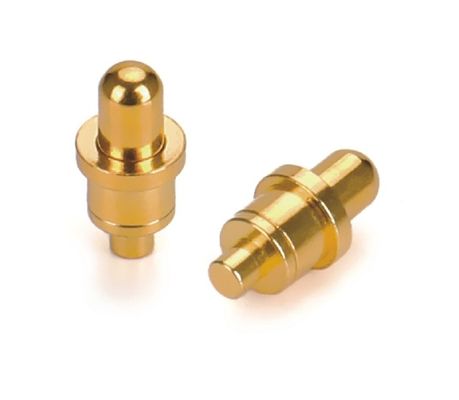 1A Goldplattierung 3-10u Messing Pogo Pin Federladen Höhe 2,5 mm Pin Kontakt Dip
