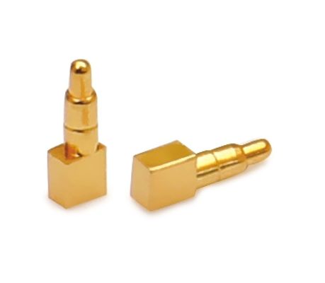 Industrielle Federladen POGO Pin Goldplattierte Batterie Pogo Pin SMT Typ H4.2mm