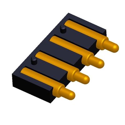 2.54mm H2.5 2x7Pin Pogo Pin Connector Messing Federladen elektronisches Gerade Dip-PCB