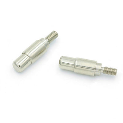 Männliche Messing-Doppelkopf-POGO-Spring-Pins mit individuellem Kontaktmaterial