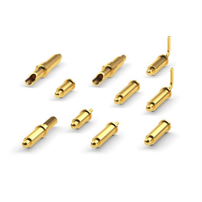 Benutzerdefinierte Batterie Messing Pogo Pin H7.2 Durch Loch Pin Stecker Feder geladen