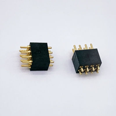Custom 1.27mm Pitch 8Pin Federladen POGO Pin Stecker für und dauerhafte Verbindungen