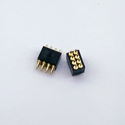 Custom 1.27mm Pitch 8Pin Federladen POGO Pin Stecker für und dauerhafte Verbindungen