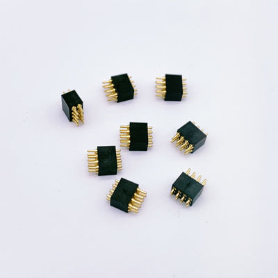 Custom 1.27mm Pitch 8Pin Federladen POGO Pin Stecker für und dauerhafte Verbindungen
