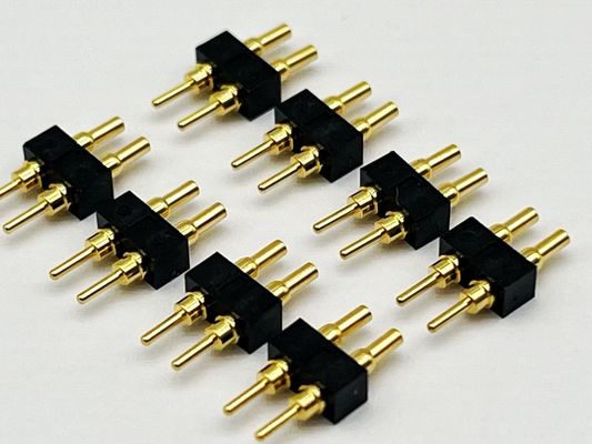 Custom 1.27mm Pitch 8Pin Federladen POGO Pin Stecker für und dauerhafte Verbindungen