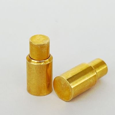 6.0mm C6801 Messing Pogo Pin SMT Steckverbinder Lötungsart Goldplattiert