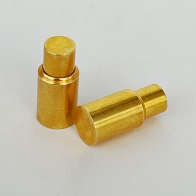 6.0mm C6801 Messing Pogo Pin SMT Steckverbinder Lötungsart Goldplattiert