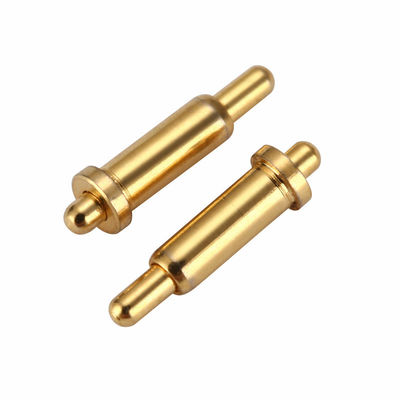 2.54mm Schwung 10Pin Richtig Winkel Männlich Messing Federbeladen Magnetische Pogo Pin Connector