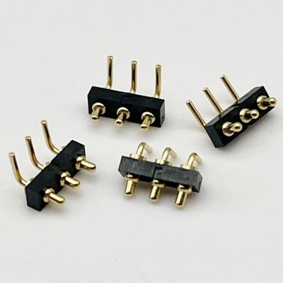 2.54mm Dip Typ 3pin H1.5mm Pogo Pin Steckverbinder für Federsteckverbinder