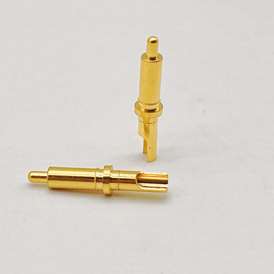 Hochstrom-Pogo-Pin-Anschluss DC 12V Federbelastetes Zinklegierungsgehäuse