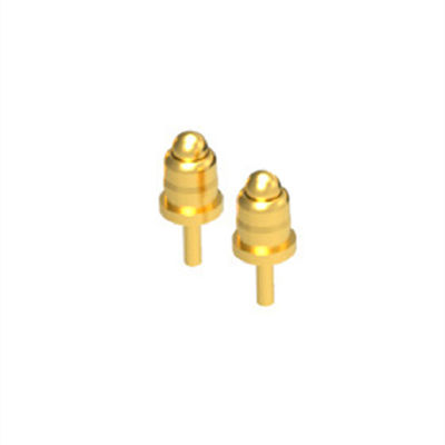 Custom High Current Pogo Pin Connector Männliches Geschlecht Gold beschichtet Smart geladener Kontakt