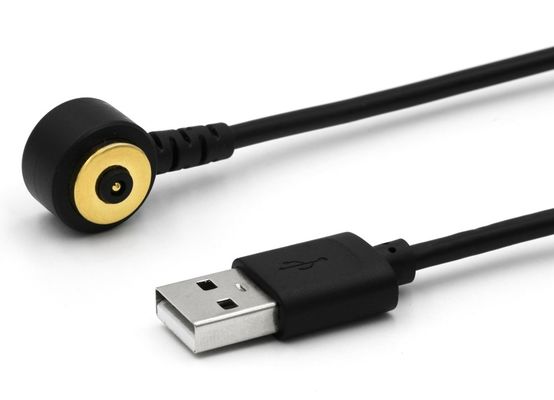 IP67 wasserdichtes PCB weibliches Pogo-Pin-Anschluss Magnetkabel mit Gold-Flash-Beschichtung und 50mohm Max Kontaktwiderstand