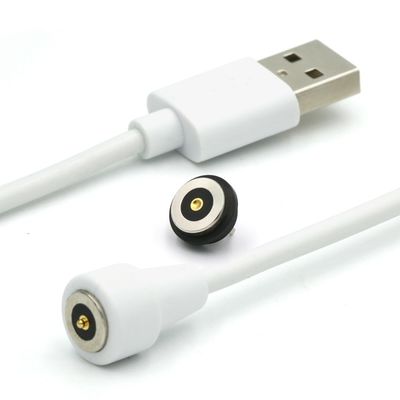 IP67 wasserdichtes PCB weibliches Pogo-Pin-Anschluss Magnetkabel mit Gold-Flash-Beschichtung und 50mohm Max Kontaktwiderstand