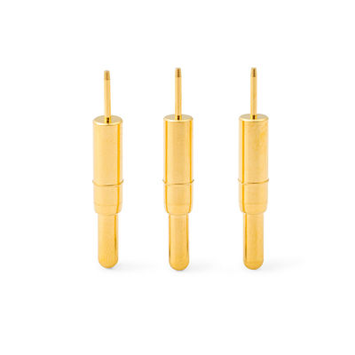Hochpräzisions Messing C6801 Pogo Pin Connector Federbelastung Dip-Typ vergoldet